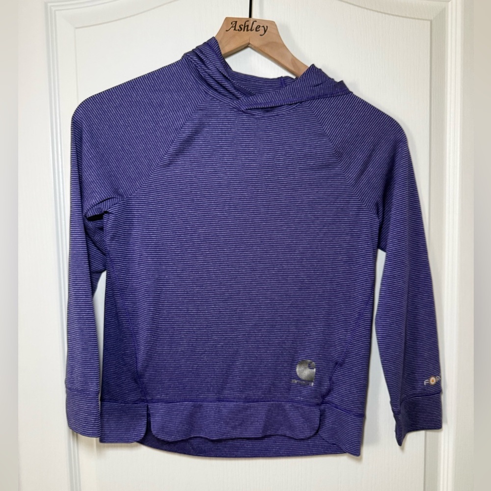 Carhartt Purple Striped Shirt